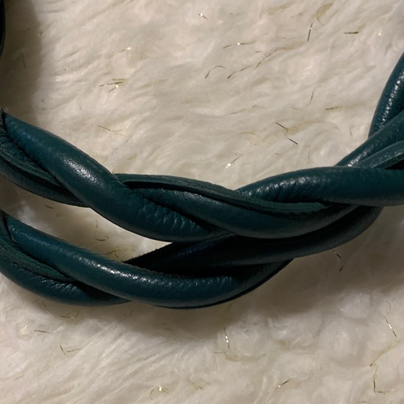 Anuschka Leather Handpainted Butterfly Shoulder Bag NWOT - Picture 7 of 12